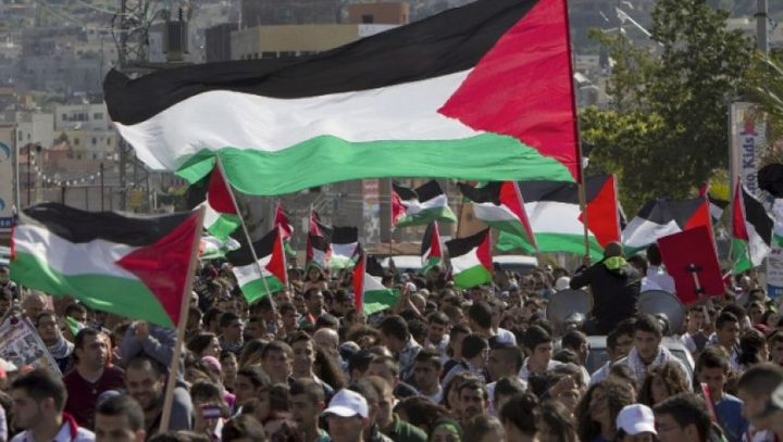تواصل الحراك السلمي الرافض لإعلان ترمب في جنين
