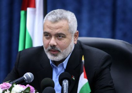 هنية: قرار ترامب هو "صفعة القرن" ولا بد من بناء استراتيجية النصر