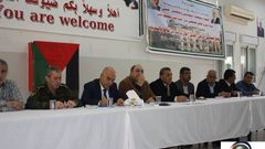 ندوة في جنين حول الوضع السياسي الراهن إثر إعلان ترمب
