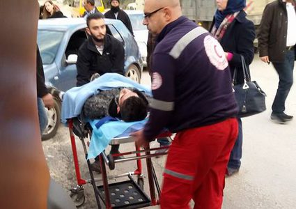 اصابة مواطن في نابلس