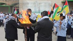 بدء فعاليات إحياء الذكرى الـ 53 لانطلاقة "فتح"