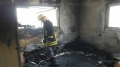 اندلاع حريق بمنزل في سلفيت