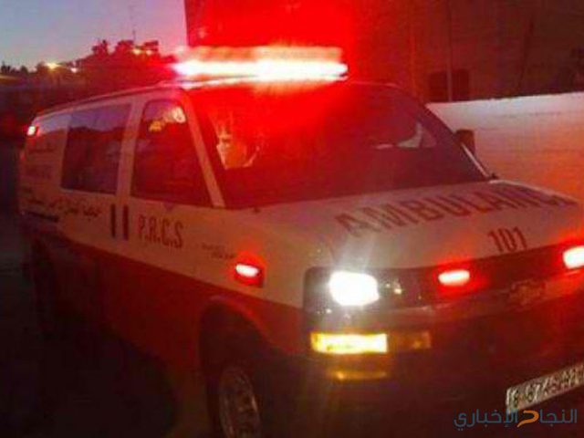 اصابتان بحادث انقلاب ذاتي لمركبة