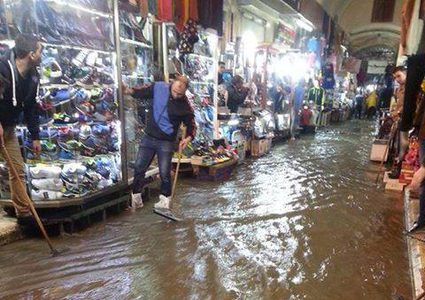 كيف استعد تجار "الخان" في نابلس للمنخفض القادم؟