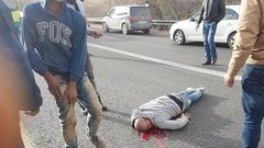 مصرع شاب دهسه باص للمستوطنين جنوب بيت لحم