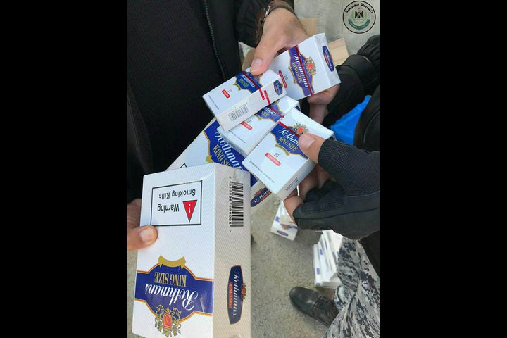 ضبط 90 "كروز" دخان مزور في جنين