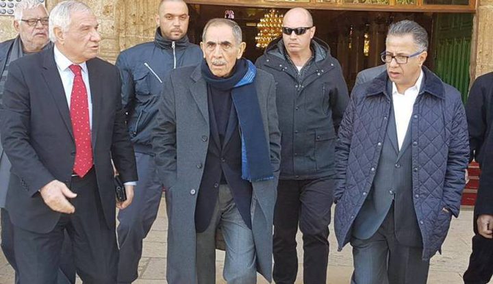 وزير الداخلية الأردني يزور المسجد الأقصى