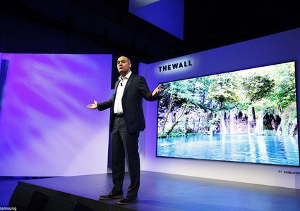 تلفاز "ذا وال " أحد أبرز التقنيات مقدم من سامسونج