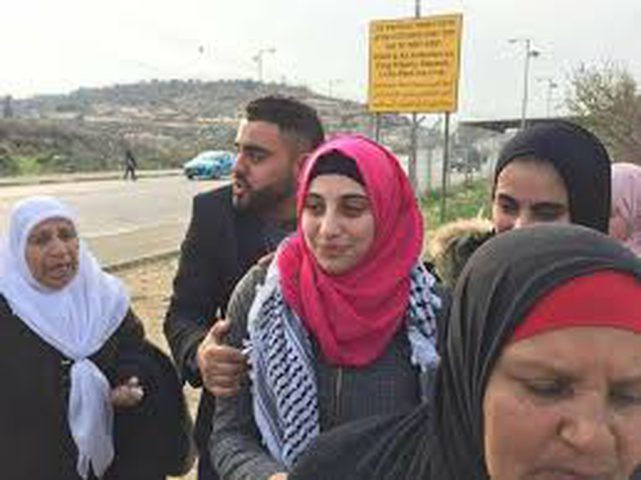 الاحتلال يفرج عن أسيرة من جنين