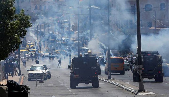 مواجهات بعد تركيب الاحتلال كاميرات مراقبة على مدخل تقوع