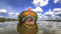 قبيلة نائية في البرازيل تعيش في وئام تام مع الطبيعة