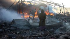 قتلى وجرحى في غارات التحالف على مواقع الحوثيين