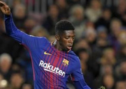 الإصابة تبعد ديمبلي مجدداً عن برشلونة