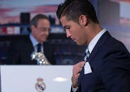 رئيس الريال يستمع للعروض التي تلقاها رونالدو