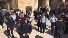 حالة من التوتر تسود في المسجد الأقصى (فيديو)