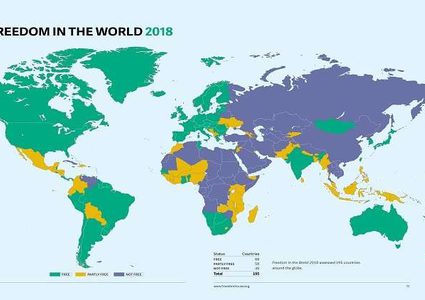 "فريدوم هاوس": تونس الأولى عربيا والسعودية وسوريا الأسوأ على صعيد الحريات