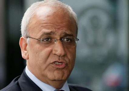 عريقات: قرارات المجلس المركزي مسؤولة ومرتكزة إلى القانون الدولي