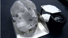 العثور على أحد أكبر أحجار الماس في العالم