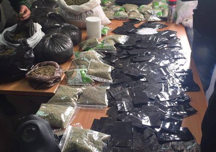 ضبط ما يقارب 60 كيلوغراما من مخدر الهايدرو جنوب نابلس (صور)