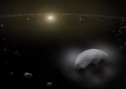 نيزك بحجم برج خليفة يتجه نحو الأرض