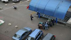 نجاة رضيعة ألقتها أمها من الطابق الثالث