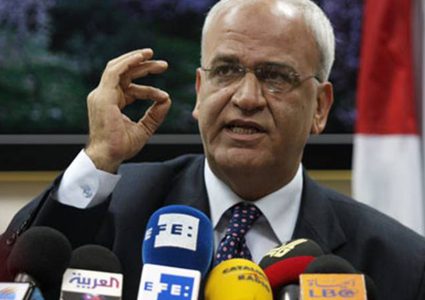 عريقات: ترامب دفن حل الدولتين وحكومة الإحتلال هي الاكثر تطرفا منذ 1948