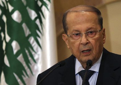 الرئيس اللبناني: الجدار الإسرائيلي يعارض جهود حفظ الأمن