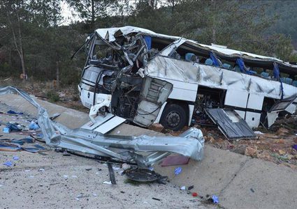 11 قتيلا و46 جريحا بحادث حافلة في تركيا