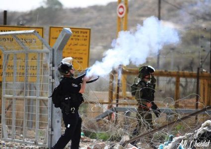 حالات اختناق في مواجهات بلبدة جبع جنوب جنين