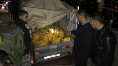 ضبط سولار مهرب من المستوطنات