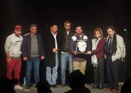 عرض مسرحية "هنا انا" في مركز بلدية نابلس الثقافي