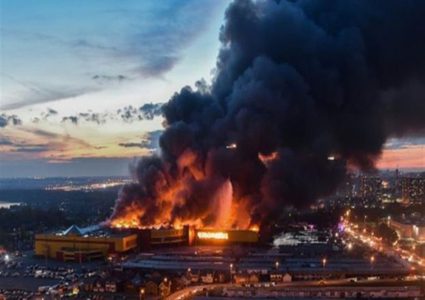 مصرع ثلاثة أشخاص بحريق في موسكو