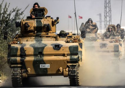 القوات التركية توسع الزحف نحو عفرين السورية