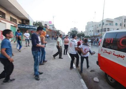 إصابات بالاختناق خلال مواجهات مع الاحتلال وسط الخليل