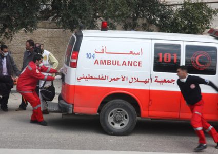8 إصابات جراء حادث سير في خان يونس