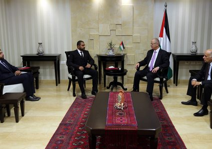 الحمد الله يستقبل رئيس نادي السويق العُماني