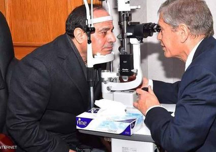 السيسي يجري الكشف الطبي لاستكمال أوراق ترشحه