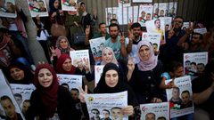 اعتصام تضامني مع الأسرى في طولكرم