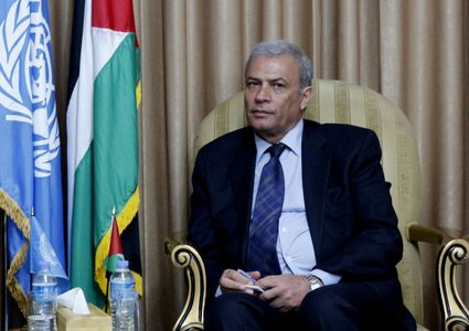 أبو عمرو يُطلع رئيس مكتب الممثلية الألمانية ومبعوث الأمم المتحدة على آخر المستجدات