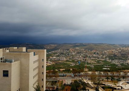 منخفض جديد يضرب فلسطين: عواصف رعدية وأمطار وتساقط البرد أحياناً