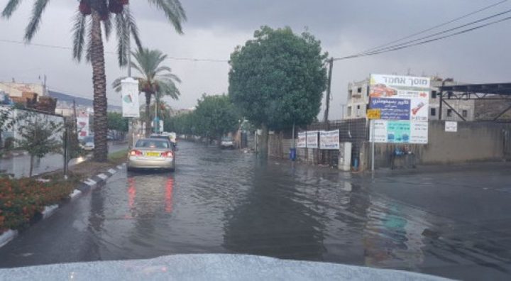 الامطار والسيول تلحق اضرارا جسيمة بمساكن عائلتين في يعبد