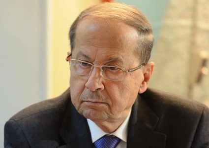 عون يدعو الأمم المتحدة لمنع إسرائيل من بناء الجدار