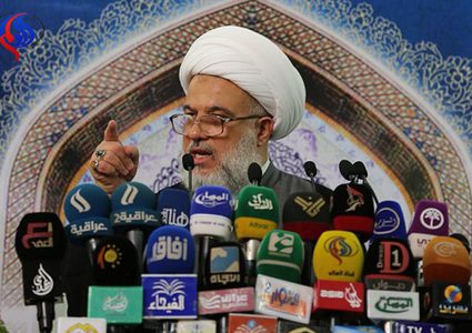 بالفيديو: مرجع ديني شيعي يتعرض لمحاولة اغتيال