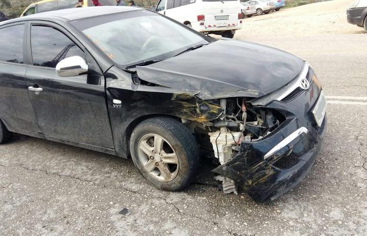 إصابة مواطن في حادث سير جنوب جنين