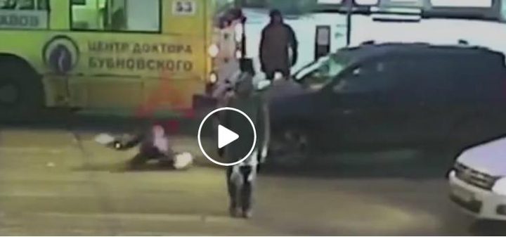 أغرب حادث سير في روسيا!