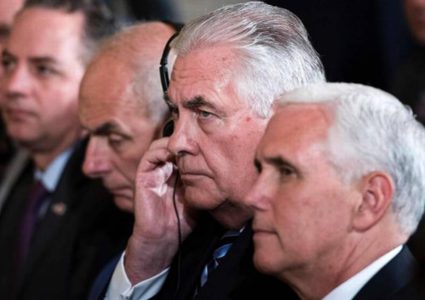 تيلرسون: أميركا وأوروبا تبدآن العمل على تعديل الاتفاق النووي