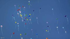 بالونات تكاد تتسبب بكارثة جوية في إنجلترا!