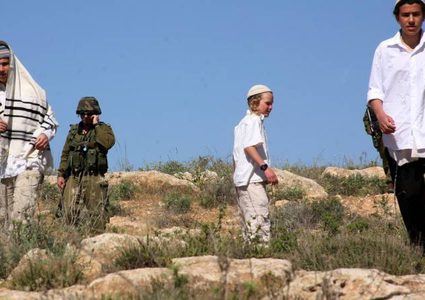 مواطنون جنوب نابلس يصدون هجوما للمستوطنين