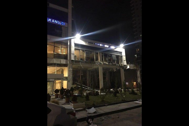 انفجار أنابيب غاز في دائرة الضرائب بالعاصمة التركية أنقرة