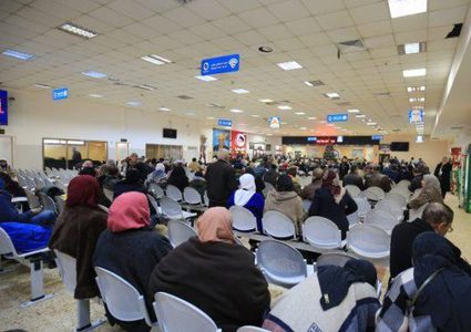 تنقل 4939 مسافر الاربعاء على معبر الكرامة